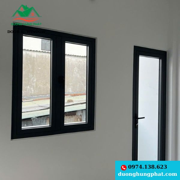 cửa sổ mở quay nhôm Xingfa